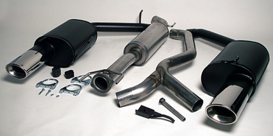 MapTun CAT‑BACK TWINPIPE 9‑5 I 2006‑ / AERO 2004‑