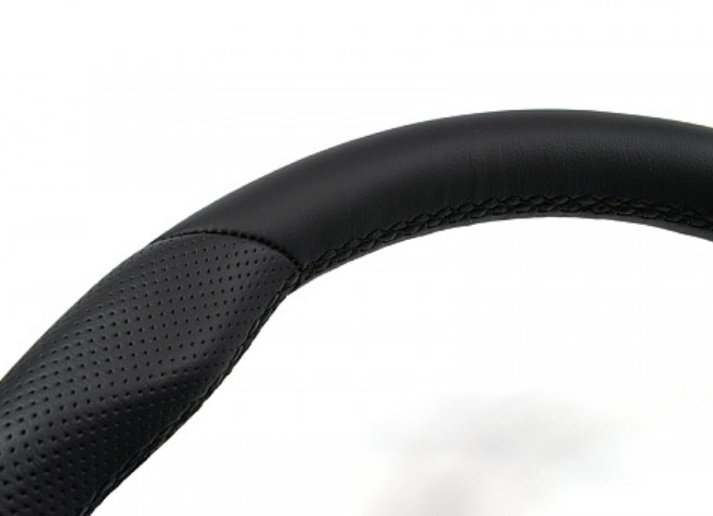 MAPTUN LEATHER STEERING WHEEL SAAB 9‑5 06‑10 FLAT BOTTOM